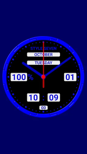 Animated Analog Clock-7 screenshot 3