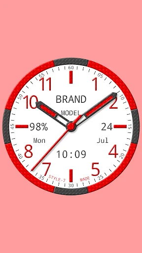 Brand Analog Clock-7 screenshot 1