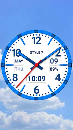 Kit Analog Clock-7 screenshot 1
