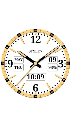 Kit Analog Clock-7 screenshot 3