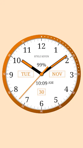 Color Analog Clock-7 screenshot 4