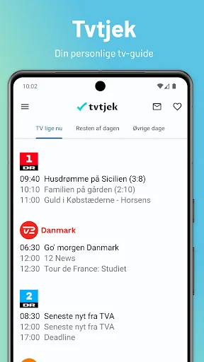 Tvtjek - Dansk TV-Guide screenshot 1
