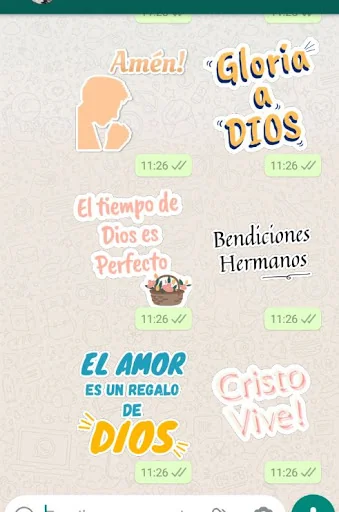 Stickers Cristianos & Amor screenshot 2