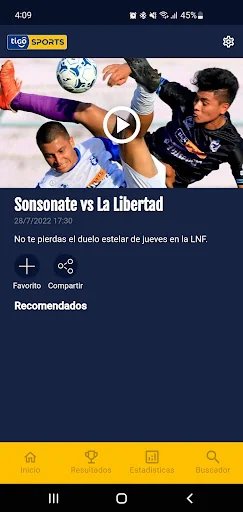 Tigo Sports El Salvador screenshot 4
