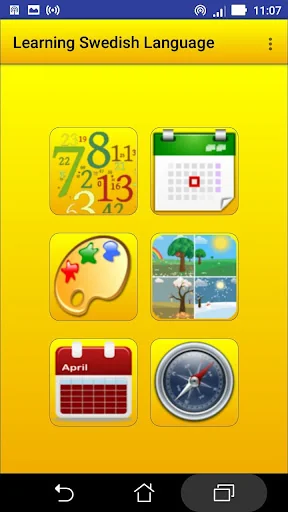 Learning Swedish language (les
