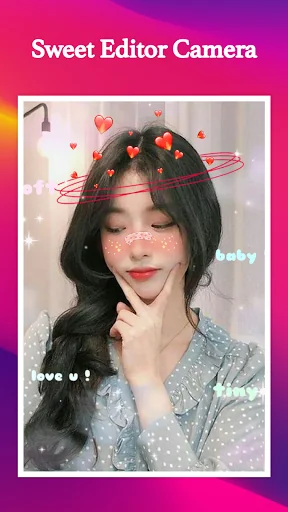 Sweet Editor Camera Lite screenshot 2
