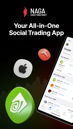 NAGA: Social Trading Platform screenshot 1