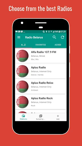 Radio Belarus screenshot 1