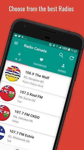 Canada Radio Stations screenshot 1
