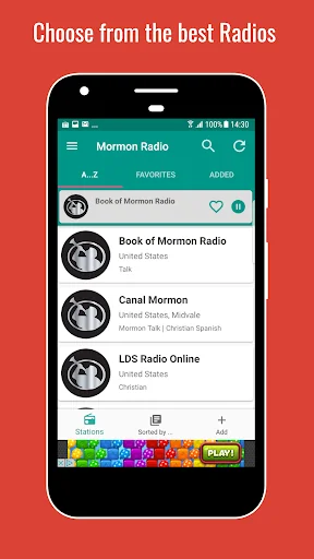 Radio Mormon LDS screenshot 1