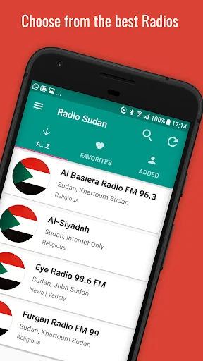 Radio Sudan الاذاعات السودانيه screenshot 1