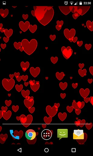 Stained Hearts Live Wallpaper