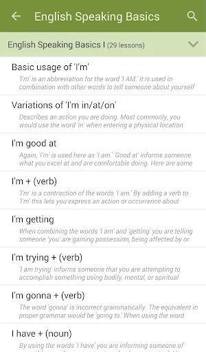 Learn to Speak English screenshot 2