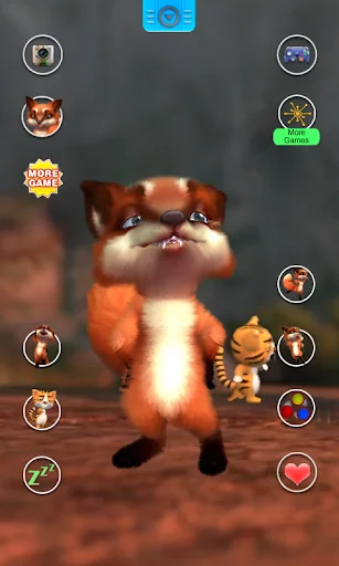 Talking Fox: Virtual Pet screenshot 1