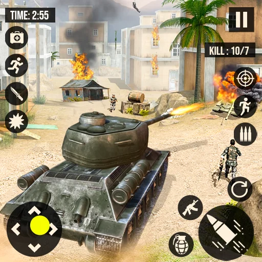 Tank Wars - Tank Battle Games screenshot 4