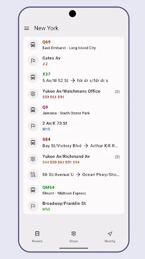 Transit: offline timetables