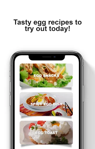 Egg recipes app