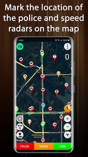 Police Detector - Speed Radar screenshot 1