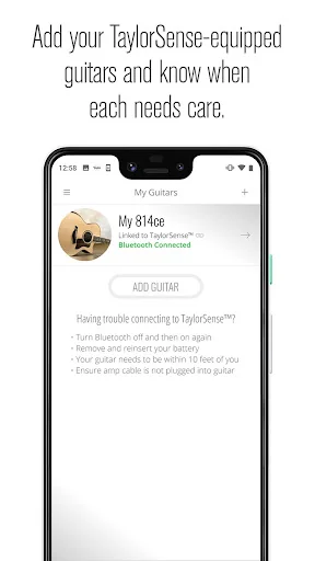Taylor Guitars TaylorSense App