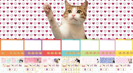 Cat Sticky Memo Notepad