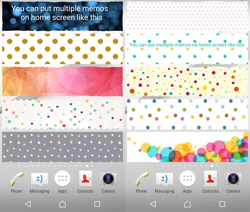 Sticky Memo Notepad *Dots* 2