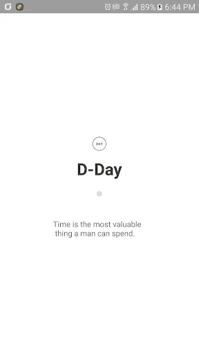 D-day Counter widget