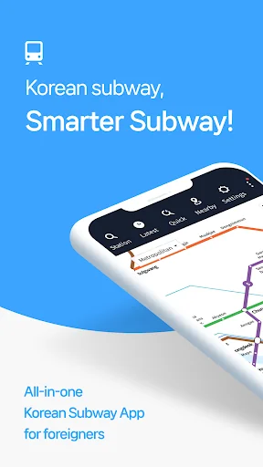 Smarter Subway – Korean subway screenshot 1