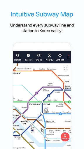Smarter Subway – Korean subway screenshot 3