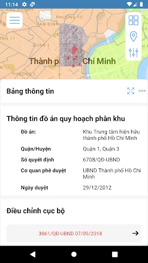 Thông tin quy hoạch TP.HCM screenshot 3