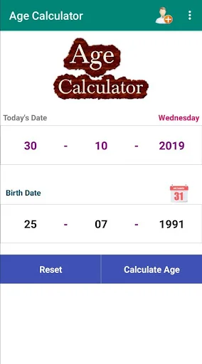 Age Calculator