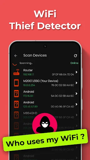 WiFi Thief Detector