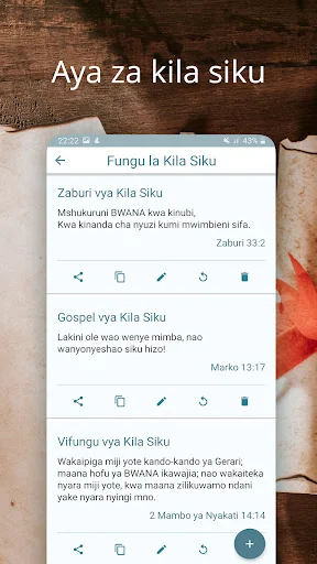 Biblia Takatifu, Swahili Bible screenshot 3