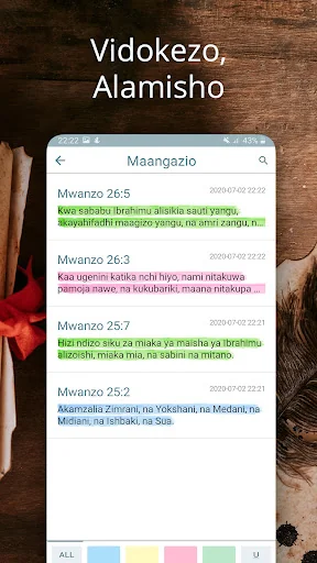 Biblia Takatifu, Swahili Bible screenshot 4