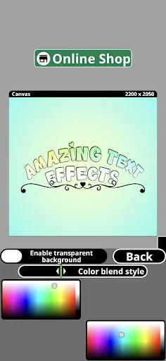 xCanvas: Font lettering design screenshot 4