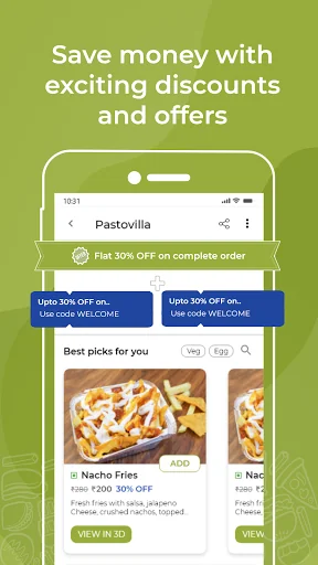 peAR - The AR Menu App screenshot 4