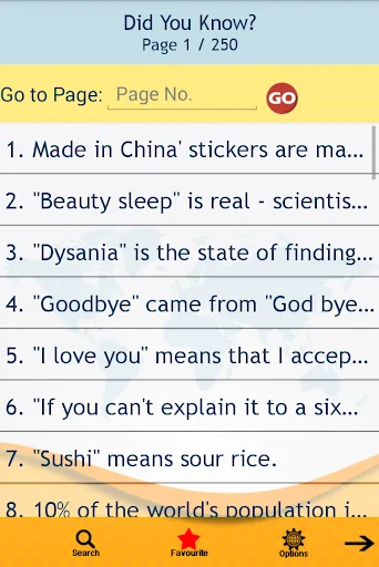 Did You Know? Facts screenshot 2