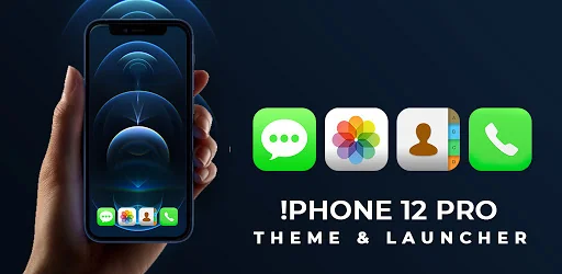 iPhone 12 Pro Launcher screenshot 1
