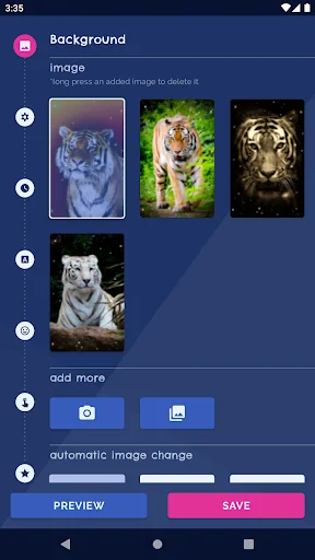 Tiger Live Wallpapers screenshot 1