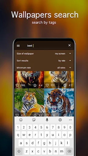 Tiger Wallpapers 4K screenshot 3