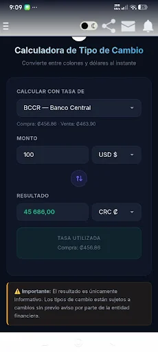 Tipo de Cambio Costa Rica screenshot 4