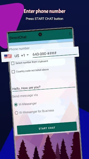 DirectChat-Without save number screenshot 1