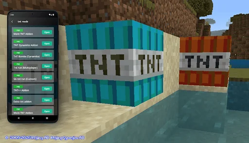 tnt addon for minecraft screenshot 2