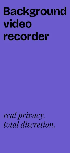 Background Video Recorder