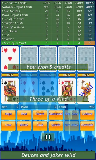 Video Poker Slot Machine.