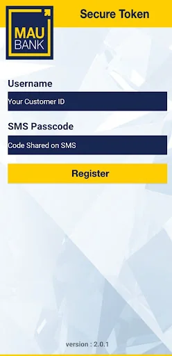 MauBank Secure Token