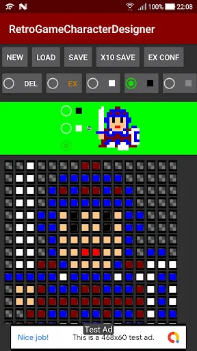 Retro Game Character Designer