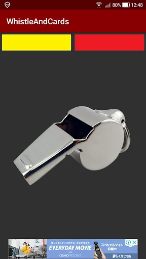 Whistle, Yellow & Red Card