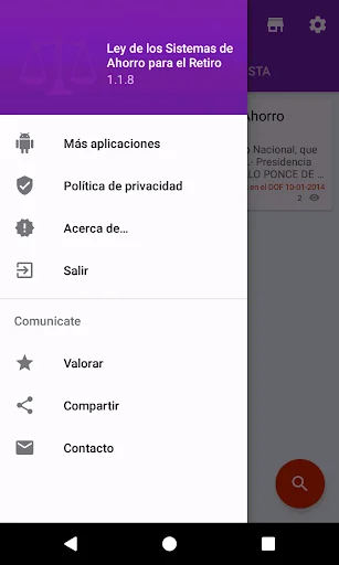 Ley Sistemas Ahorro Retiro