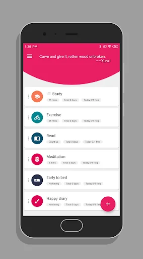 Pomodoro Diary - Habit Tracker screenshot 1