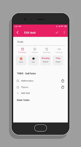 Pomodoro Diary - Habit Tracker screenshot 3